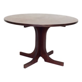 Round Dining Table with Profiled Edges, Italy For Sale