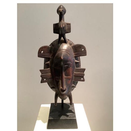 Mali Senoufo Mask in Wood For Sale - Image 11 of 11