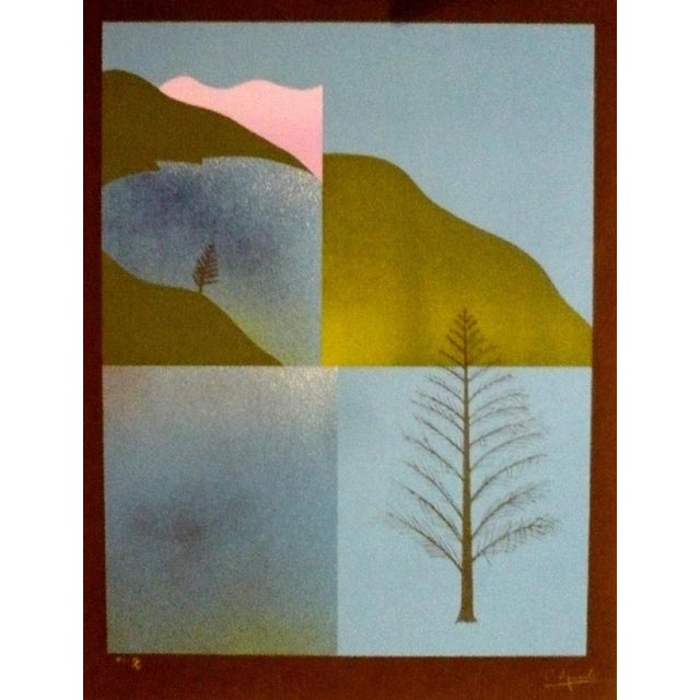 Carme aguade (1920-2013) analytica 8, 1979 screen printing on guarro paper, print run of 90 copies prints in 75 + 15 hc...