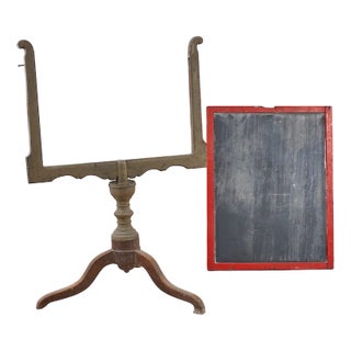 Vintage Swivel Blackboard, 1800s For Sale