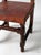 Wood Antique Leather Ranch Chair For Sale - Image 7 of 13