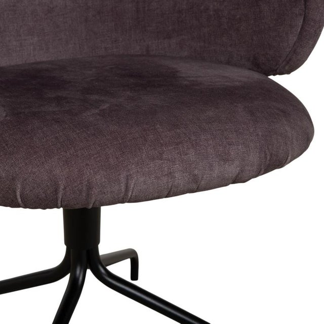Fabric Ona Chairs with Brown and Grey Pattern from Freifrau, Set of 4 For Sale - Image 9 of 18