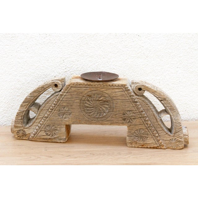 19th Century A Reclaimed Architectural Element Candle Holder For Sale - Image 5 of 7