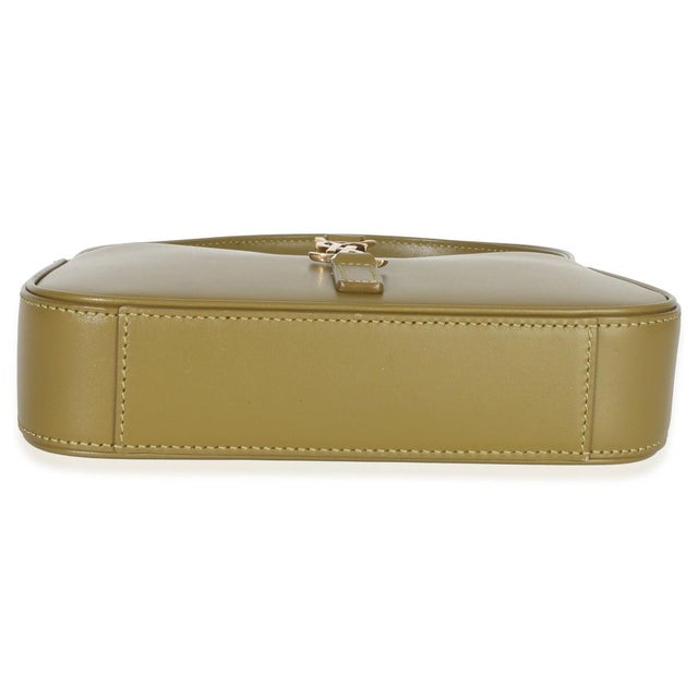 2020s Olive Smooth Calfskin Mini Le 5 A 7 Hobo For Sale - Image 5 of 8