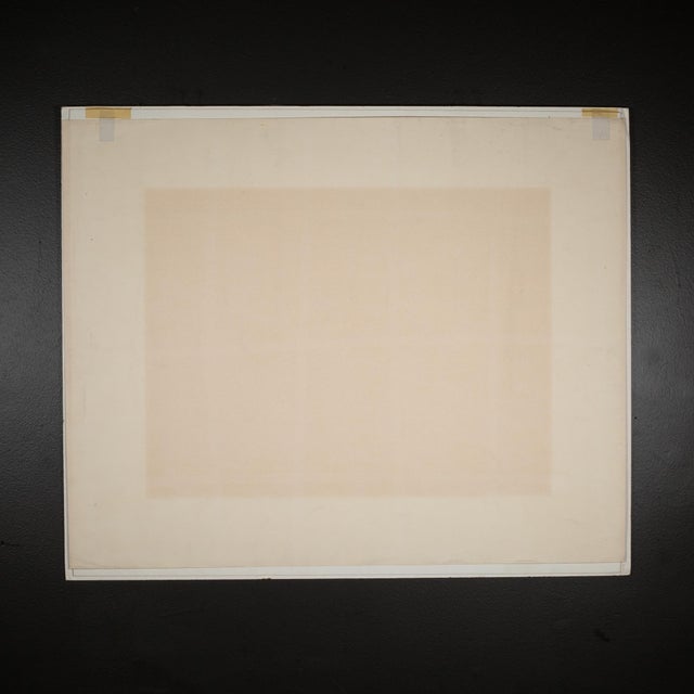 Andre Dunoyer De Segonzac, St Tropez Limited Edition Lithograph C.1959 For Sale - Image 4 of 4