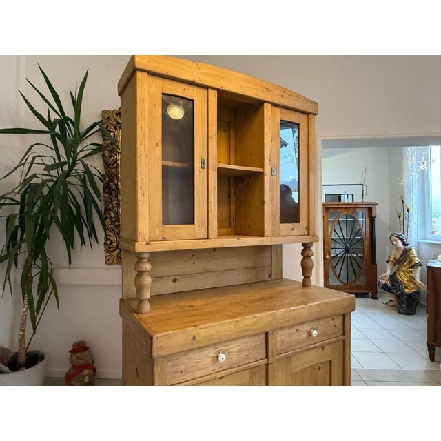 Gründerzeit Wooden Kitchen Cupboard For Sale - Image 11 of 12