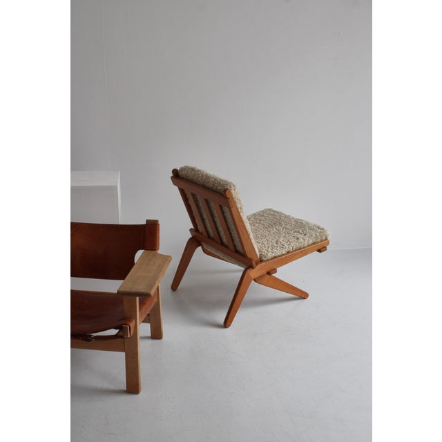 This chair was made in very limited numbers in 1957 and is a very rare find. The design is brilliant and ingenious as the...