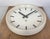 Beige Large Industrial Bakelite Factory Wall Clock from Pragotron, 1960s For Sale - Image 8 of 18