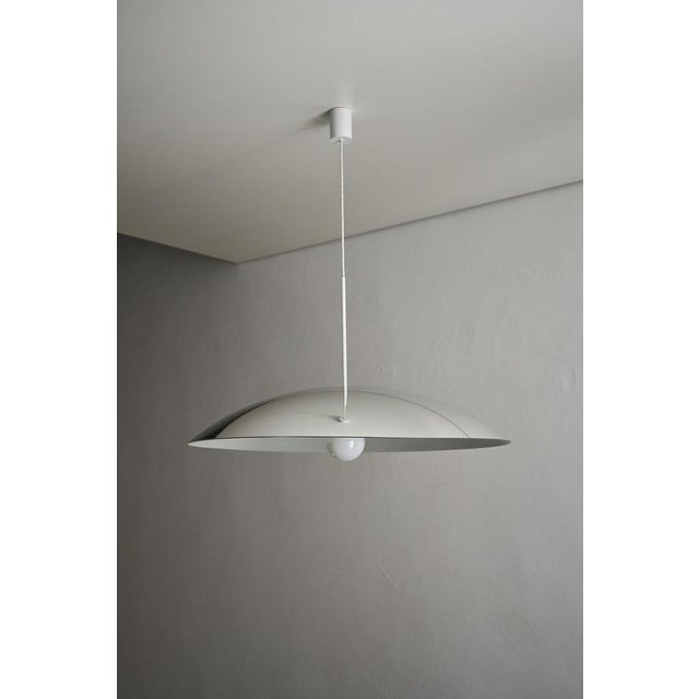 Chrome Dome Pendant Lamp attributed to Fog & Mørup, 1970s For Sale - Image 9 of 10