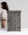 Early 20th Century Primitive Cabinet With Shelf Gray France Early 20th Century For Sale - Image 5 of 14