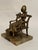 Metal Bronze Statue Marble Girl with Cat LA Devideuse Par Maxim Antique For Sale - Image 7 of 18