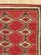 Authentic Navajo Rug Early Red Field Geometric Textile Hand-Spun Wool Circa 1900 For Sale - Image 15 of 18