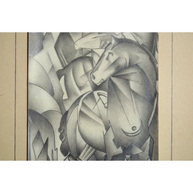 Cubist Drawing For Sale - Image 3 of 9