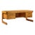 Lou Hodges Mid Century Oak Cantilever Executive Desk For Sale