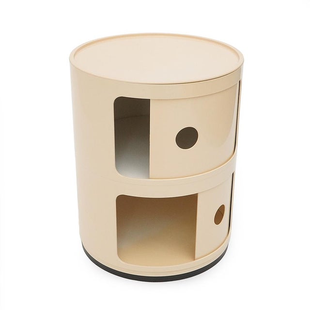 1970s White Modular Storage Unit by Anna Castelli for Kartell, 1970s For Sale - Image 5 of 13