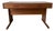 1970’s Mid-Century Modern Vi-Ma Danish Teak Desk With Hidden Sliding Filing Cabinet For Sale