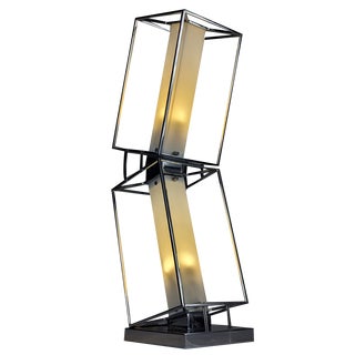 20th Century Designer Architectural Table Lamp For Sale