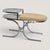 Mid-Century Chrome Hall Seat, 1950 For Sale - Image 9 of 9