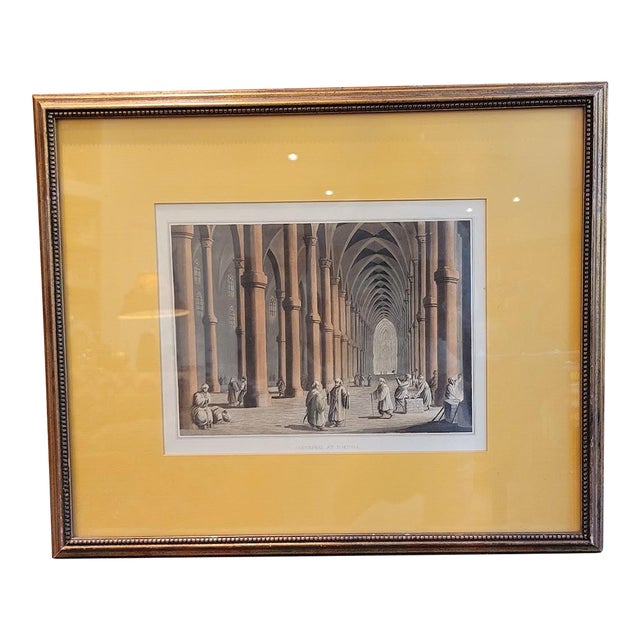 Four Luigi Mayer Hand-Colored Acquatints From the Views in Egypt (1801) For Sale