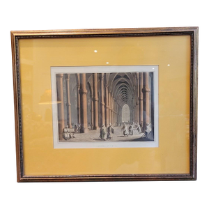 Four Luigi Mayer Hand-Colored Acquatints From the Views in Egypt (1801)
