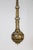 Metal Elongated Indian Gulab Pash Form Bejeweled & Pierced Brass Pendant Light For Sale - Image 7 of 11