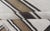 Vintage Turkish Kilim Rug With Ivory, Brown and Dark Stripe Bands For Sale - Image 10 of 11