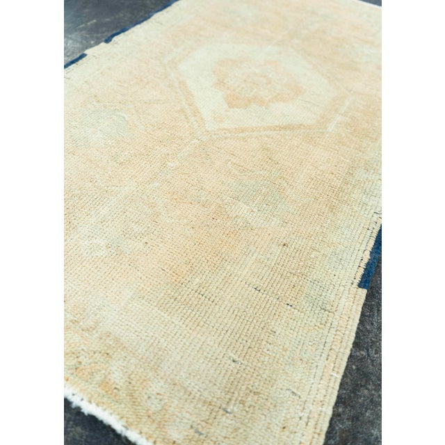 Turkish Mini Rug Oriental Hand Knotted Vintage Rug 1'8" x 2'10" #20752 For Sale - Image 4 of 8