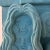 Aqua “Faces of Memory” by Mamali Shafahi — Contemporary Textured Blue Relief Sculpture For Sale - Image 8 of 11