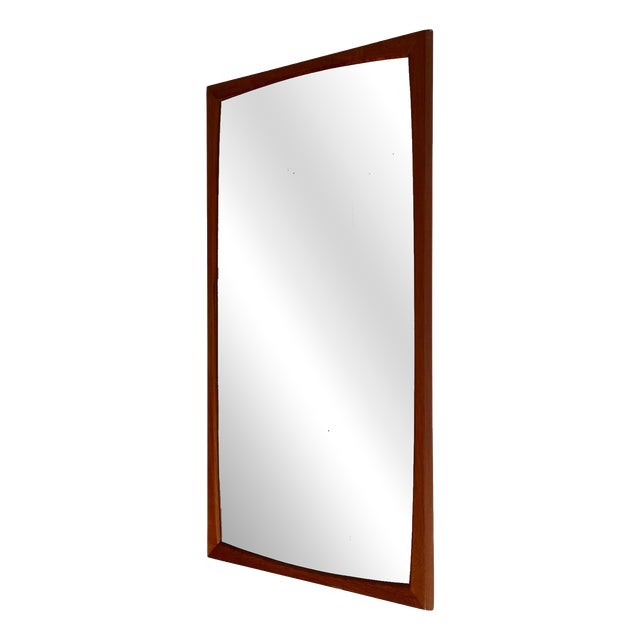 Large Teak Mirror from Aksel Kjersgaard, 1960s For Sale