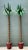 Vintage Monumental Punch Cut Palm Trees - A Pair For Sale - Image 10 of 12