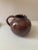 1964 Studio Brown Round Glazed Pitcher - Marked For Sale In San Diego - Image 6 of 6