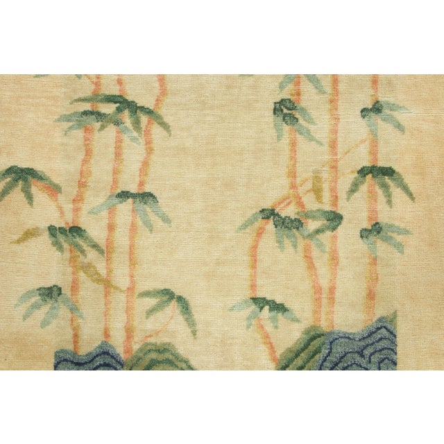 Rug & Kilim Contemporary Chinese Deco Style Wool Runner by Rug & Kilim, India For Sale - Image 4 of 9