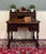 Antique French Petite Barley Twist Desk Carved Oak Renaissance Revival c.1890 For Sale - Image 14 of 18