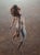 Rising by Dave Seeley | Oil on Canvas on Panel Nude figure ascending in a neutral background. For Sale