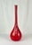 19" Mid 20th Century Italian Cased Ruby Red & Opalina Glass Ewer — Murano / Empoli Style For Sale In Portland, OR - Image 6 of 12