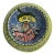 Vintage Hand-Painted Folk Art Shakespeare Dog Bowl, Signed For Sale