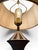 1960s Mid-Century Modern Chalkware Table Lamps by Fine Arts in Plaster - a Pair For Sale - Image 9 of 12