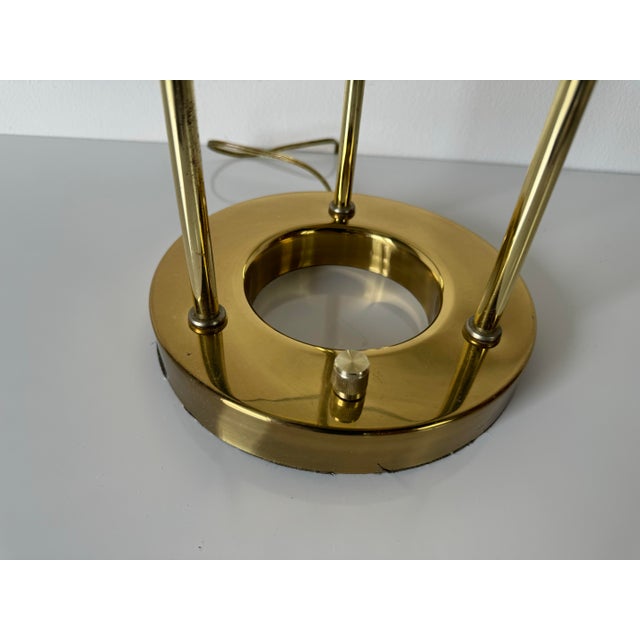 1980's Vintage Brass 'Saturn' Desk Lamp by R. Sonneman for George Kovacs/Sold For Sale In Miami - Image 6 of 12