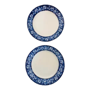 Beauty Roses Dinner Plate by W. H. Grindley, England - Set of 2