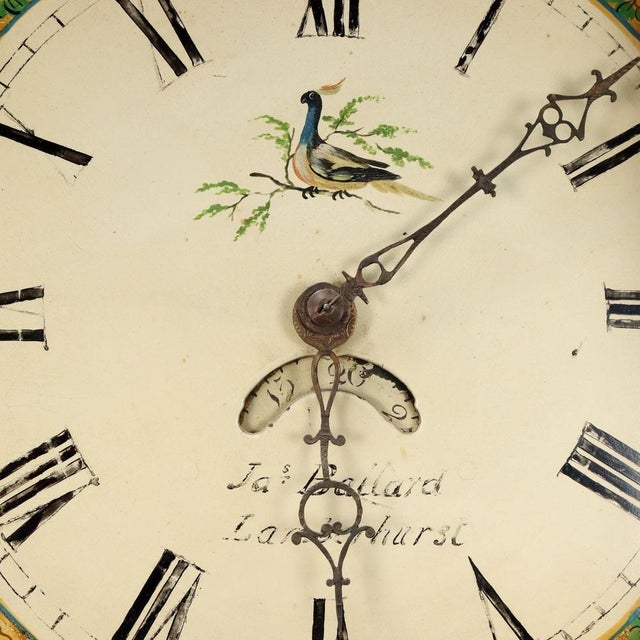 Empire Pendulum Clock in Mahogany For Sale - Image 6 of 14