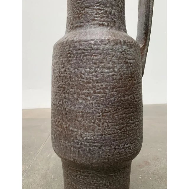 Large Vintage German Ceramic Floor Vase from Karlsruher Majolika For Sale - Image 3 of 18