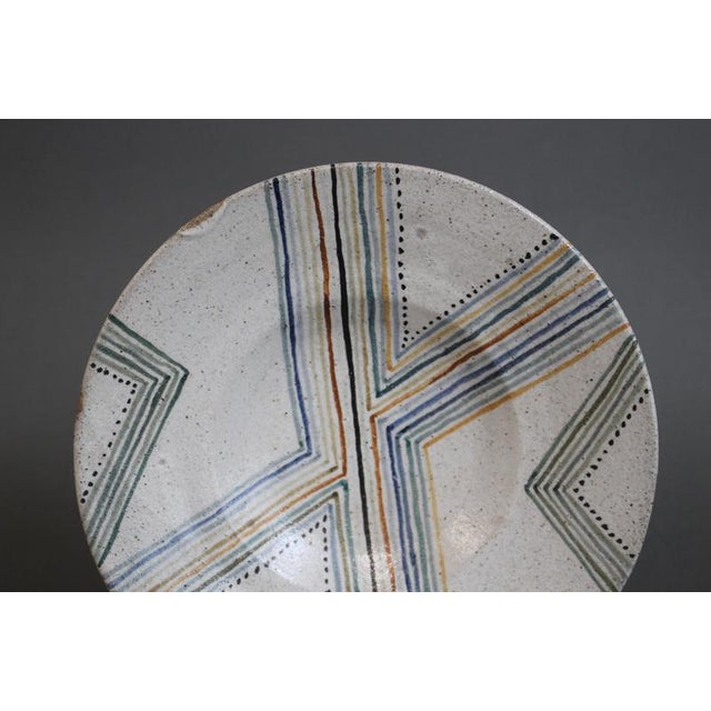 Vintage Ceramic Decorative Bowl by Bruno Gambone, 1970s For Sale - Image 9 of 15