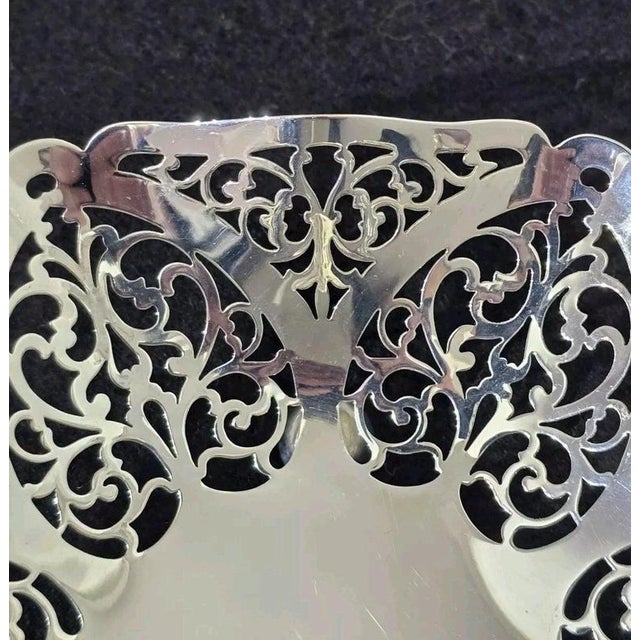 Art Deco Sterling Silver Trinket Dish by William Adams, Birmingham, 1932 For Sale - Image 6 of 18