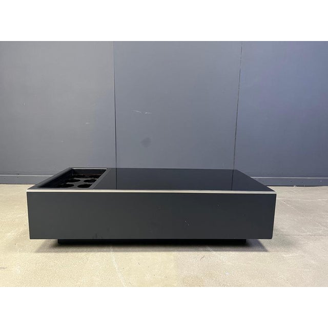 Vintage Glass Coffee Table by Roche Bobois, 1980s For Sale - Image 10 of 11