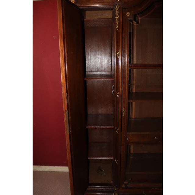 French Attributed to Francoise Linke Locks Signed Divivier Paris Louis XVI Armoire For Sale - Image 3 of 18