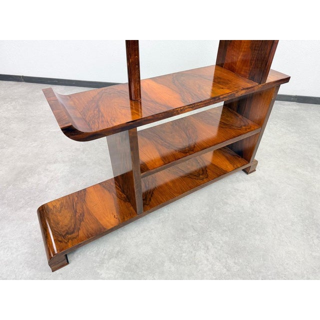 Antique Art Deco Stepped Shelves or Room Dividers, 1940s, Set of 2 For Sale - Image 10 of 13