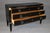 1930s De Coene Freres Designed Directoire Style Black Lacquer & Brass Commode For Sale - Image 5 of 17