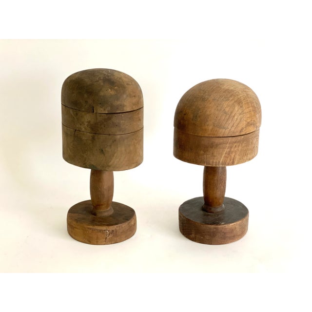 19th C French Hat Block Shop Display For Sale In Los Angeles - Image 6 of 6