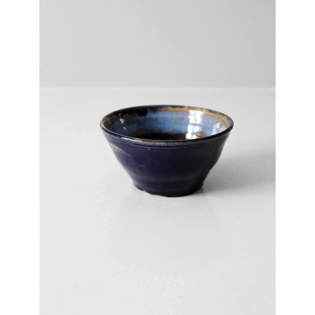 Vintage Studio Pottery Bowl For Sale - Image 4 of 9