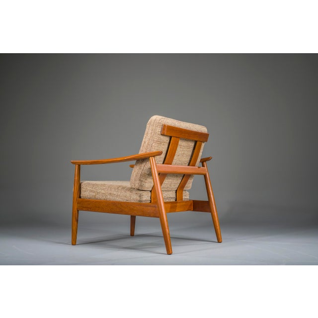 Danish Modern Seating Set in Teak by Arne Vodder for France & Søn, 1960s, Set of 3 For Sale - Image 12 of 18